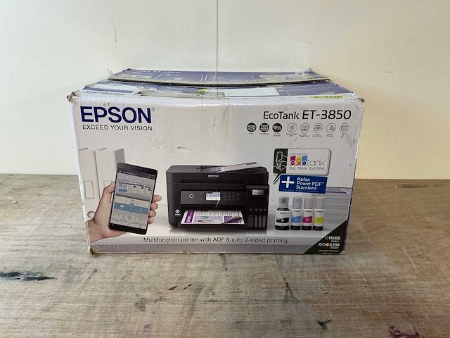 Epson ecotank et-3850 overige printers en copiers - afbeelding 3 van  10