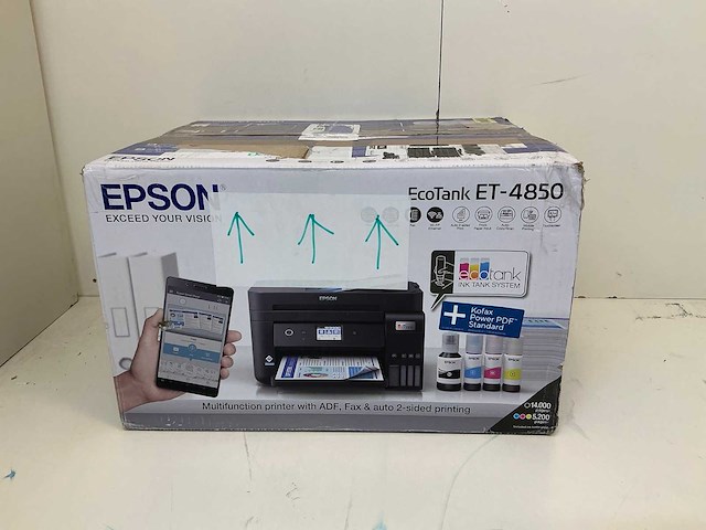 Epson ecotank et-4850 overige printers en copiers - afbeelding 1 van  7