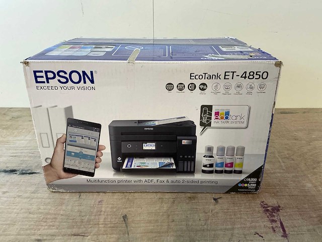 Epson ecotank et-4850 overige printers en copiers - afbeelding 2 van  12