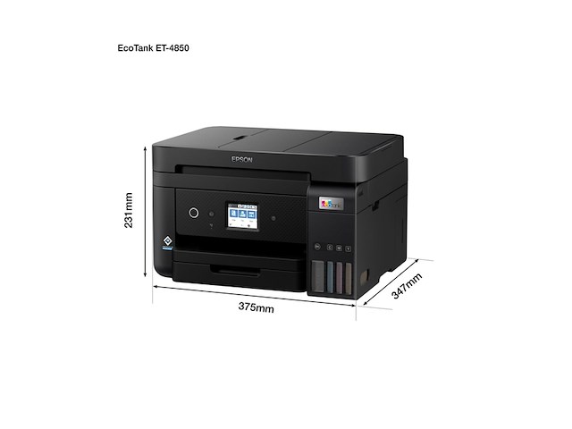 Epson ecotank et4850 all-in-one inkttank printer - afbeelding 1 van  4