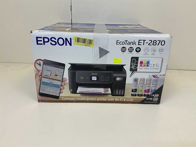 Epson et-2870 ecotank printer - afbeelding 1 van  4
