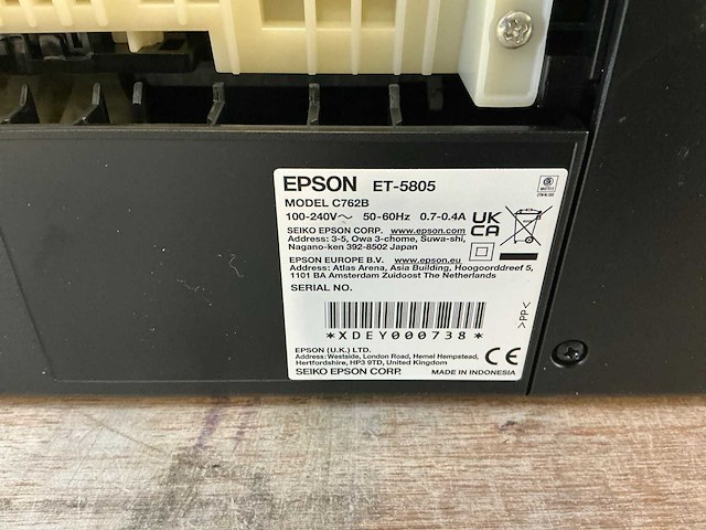 Epson et-5805 printer - afbeelding 2 van  4