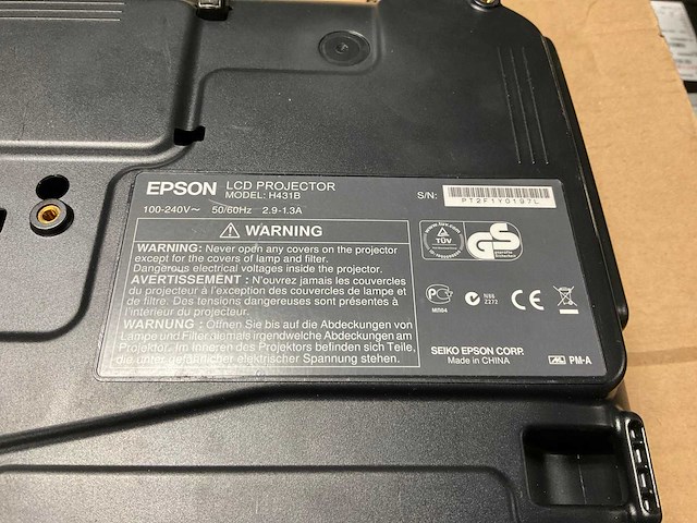 Epson h431b projector - afbeelding 5 van  5
