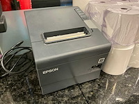 Epson m244a thermische bonprinter met voorraad kassarollen - afbeelding 2 van  4