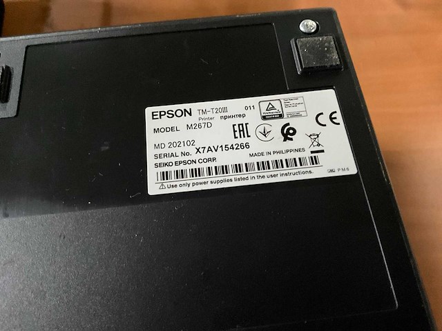 Epson m267d bonnenprinters (2x) - afbeelding 6 van  6