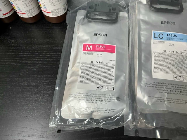 Epson / mimaki inkt zakken en flessen - afbeelding 5 van  9