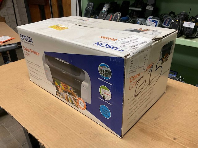 Epson stylus c88+ color printer - afbeelding 2 van  3