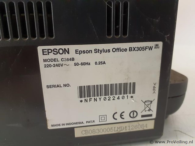 Epson stylus office bx305fw multifunctionele printer - afbeelding 5 van  6