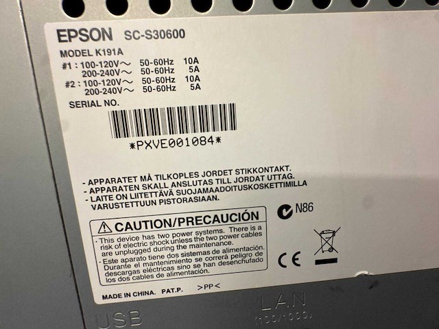 Epson surecolor s30600 digitale kleurenprinter - afbeelding 4 van  9