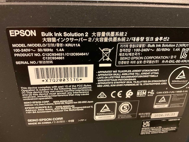 Epson surecolor s80600l / k351a grootformaat printer - afbeelding 5 van  13