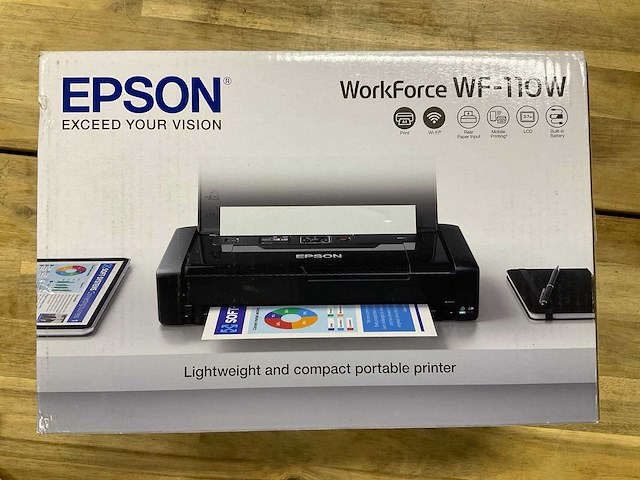 Epson workfoirce wf-110w portable printer - afbeelding 1 van  2
