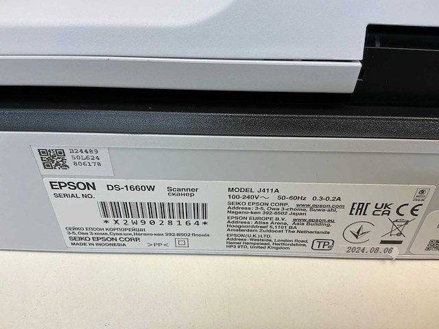 Epson workforce ds-1660w scanner - afbeelding 7 van  8