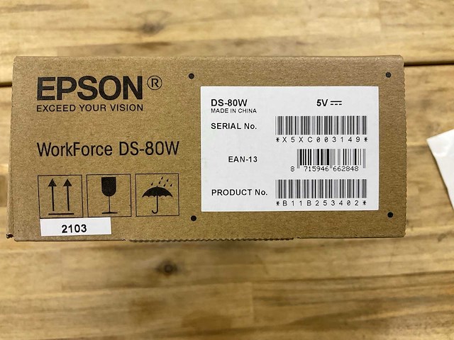 Epson workforce ds-80w scanner - afbeelding 3 van  3