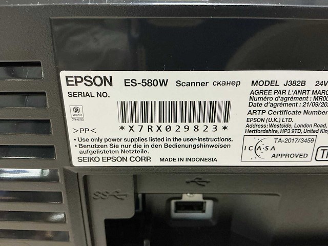 Epson workforce es-580w printer - afbeelding 8 van  9
