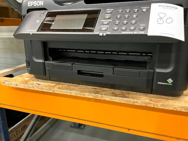 Epson workforce wf-7710 multifunctional - afbeelding 3 van  4