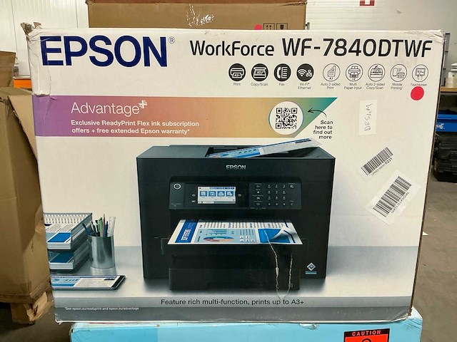 Epson workforce wf-7840dtwf overige printers en copiers - afbeelding 4 van  12