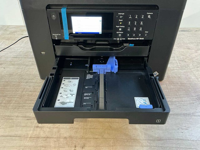 Epson workforce wf-7840dtwf overige printers en copiers - afbeelding 7 van  9