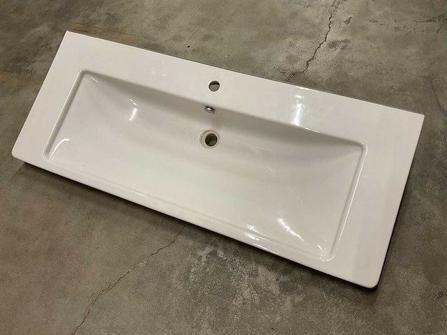 Eqio 1230x496mm wastafel - afbeelding 1 van  2