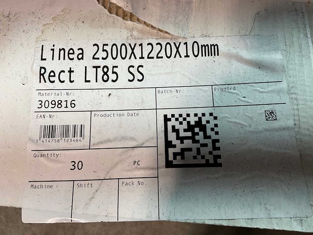 Equitone gevelplaat - brandklasse a2 - donkergrijs - 250x122x1 cm (30x) - afbeelding 2 van  8