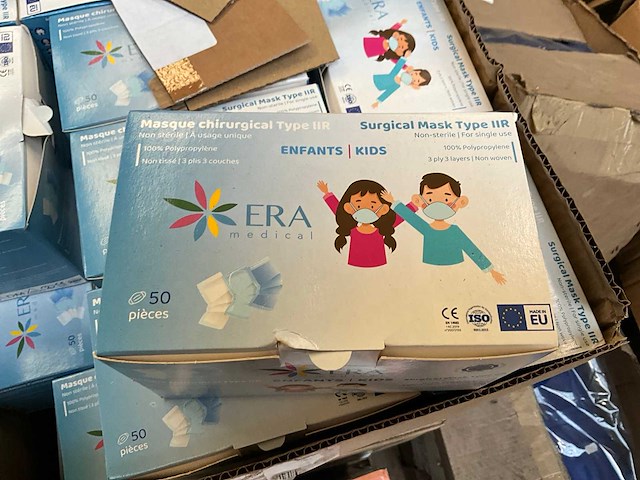 Era medical kinder mondkapjes (5200x) - afbeelding 6 van  7