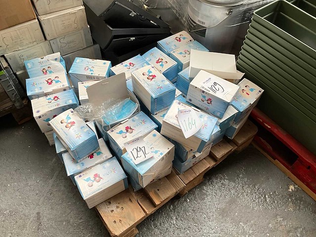 Era medical partij kinder mondkapjes - afbeelding 1 van  7