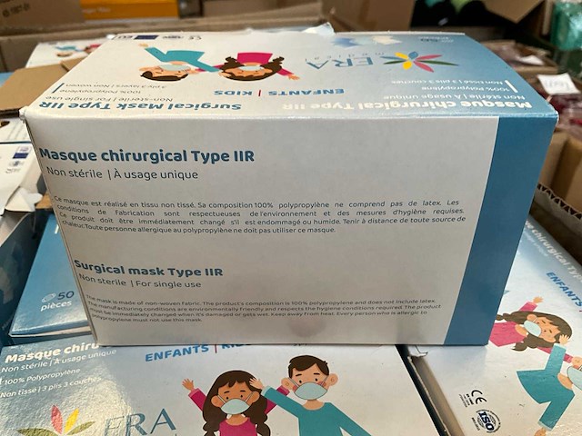 Era medical partij kinder mondkapjes - afbeelding 4 van  7
