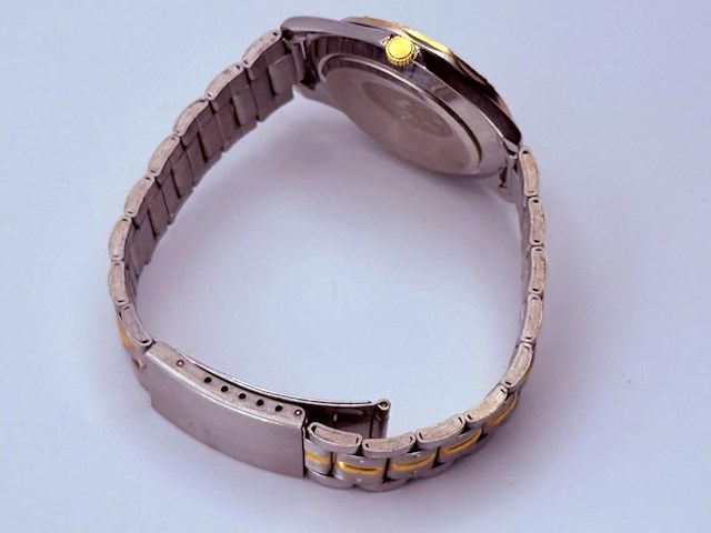 Eranz two-tone mechanisch herenhorloge - afbeelding 5 van  6