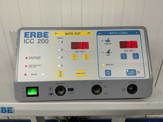 Erbe - icc 200 - elektrochirurgisch systeem - afbeelding 3 van  5