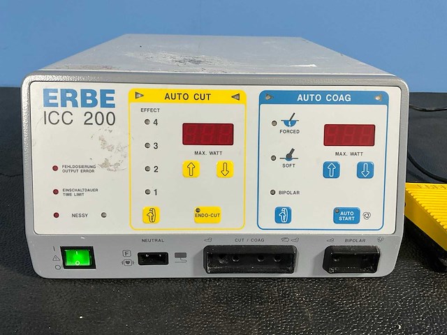 Erbe - icc 200 - elektrochirurgische unit - afbeelding 3 van  4