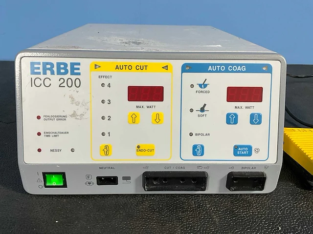 Erbe - icc 200 - elektrochirurgische unit - afbeelding 4 van  6