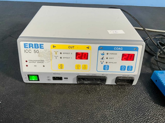 Erbe - icc 50 - elektrochirurgische unit - afbeelding 1 van  1