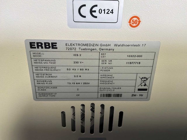 Erbe - smoke evacuator - afbeelding 4 van  6