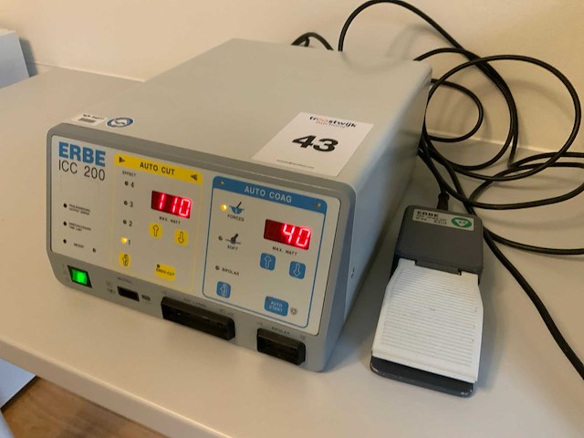 Erbe icc 200 elektrochirurgische eenheid - afbeelding 3 van  7