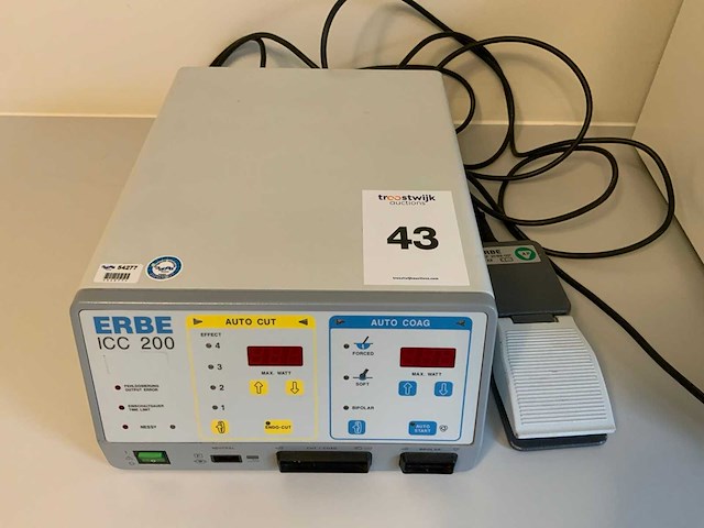 Erbe icc 200 elektrochirurgische eenheid - afbeelding 5 van  7