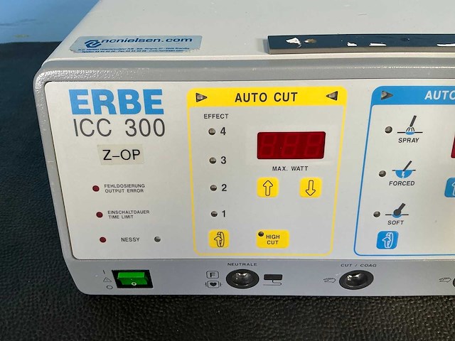 Erbe icc300 electrosurgical unit - afbeelding 4 van  6