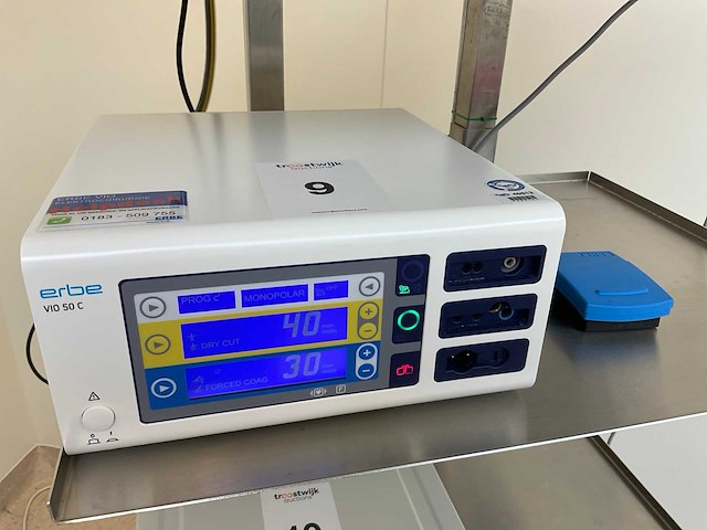 Erbe vio 50 c elektrochirurgisch apparaat - afbeelding 1 van  7