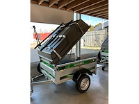 Erdé daxara 168 bagage aanhangwagen - afbeelding 2 van  8
