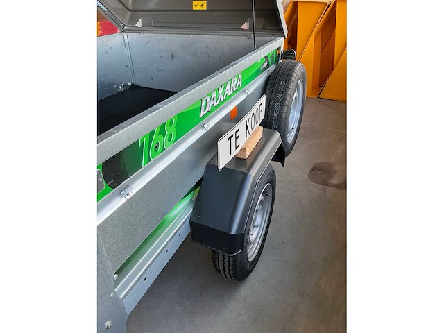 Erdé daxara 168 bagage aanhangwagen - afbeelding 5 van  8