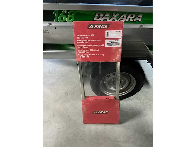 Erdé daxara 168 bagage aanhangwagen - afbeelding 2 van  11