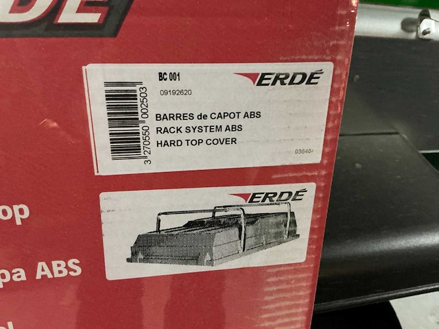 Erdé daxara 168 bagage aanhangwagen - afbeelding 3 van  11