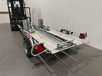 Erdé pm310 motortrailer voor 3 motors - afbeelding 3 van  7