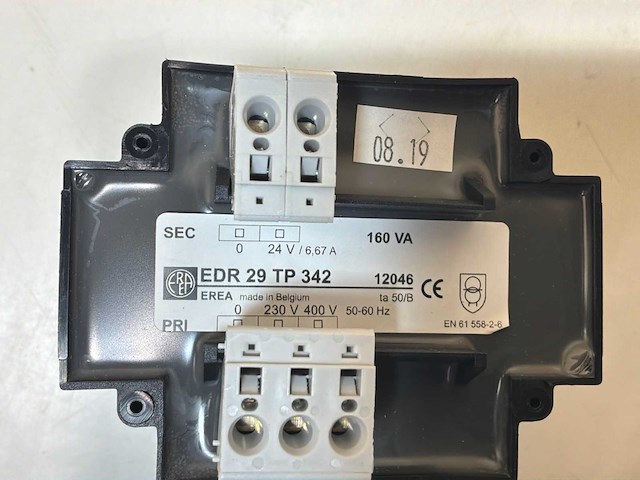 Erea mono fase veiligheidstransformator (3x) - afbeelding 6 van  6