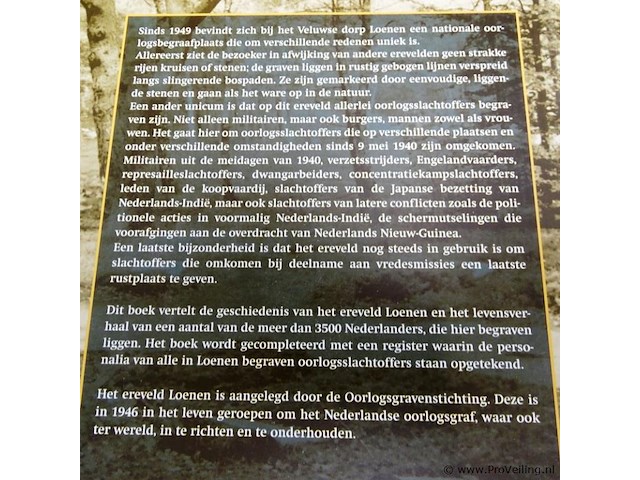 Ereveld loenen - afbeelding 2 van  5