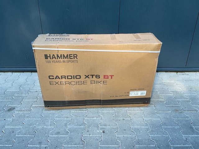 Ergometer cardio xt6 bt - home trainer - afbeelding 10 van  12