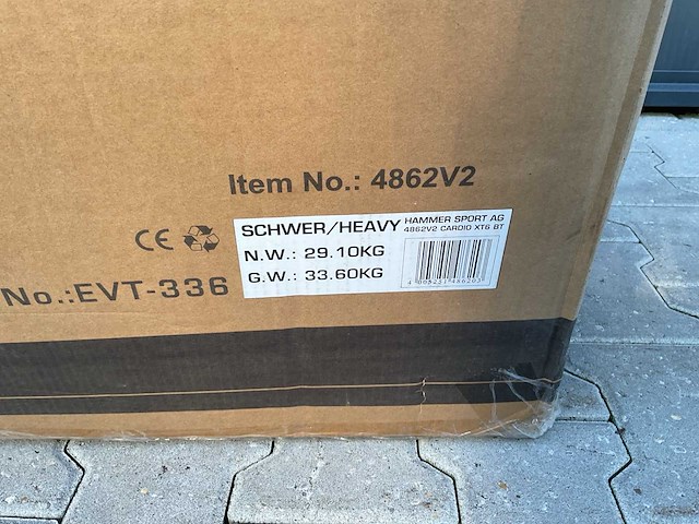 Ergometer cardio xt6 bt - home trainer - afbeelding 11 van  12