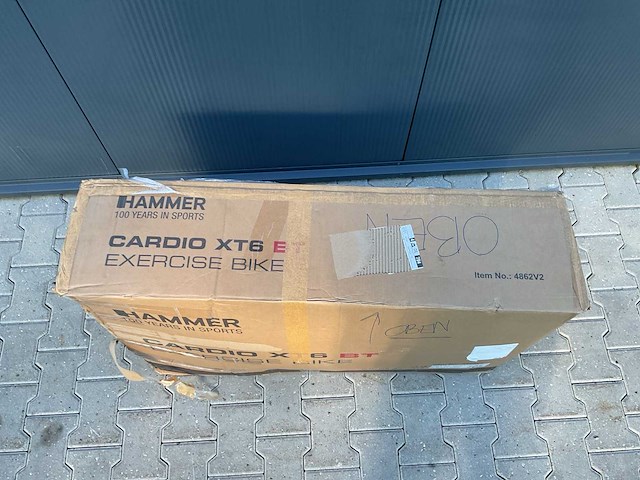 Ergometer cardio xt6 bt - home trainer - afbeelding 11 van  12