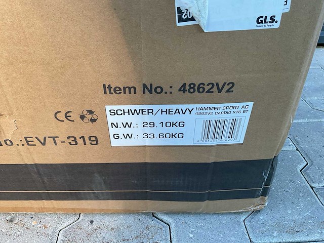 Ergometer cardio xt6 bt - home trainer - afbeelding 12 van  12