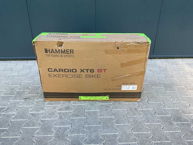 Ergometer cardio xt6 bt - home trainer - afbeelding 10 van  12