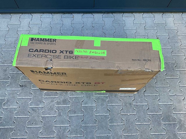 Ergometer cardio xt6 bt - home trainer - afbeelding 12 van  12