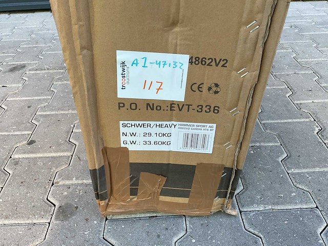Ergometer cardio xt6 bt - home trainer - afbeelding 16 van  16